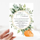 Search for little pumpkin baby shower invitations autumn