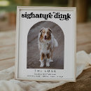Search for dog posters bar wedding signs