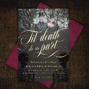 Search for til death do us part wedding invitations Elegant