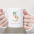 Search for letter s mugs Monogrammed