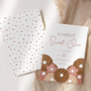 Search for donut grow up invitations Watercolor