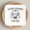 Search for crystal business cards psychic