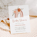 Search for rainbow baby shower invitations trendy floral