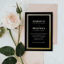 Search for gold foil wedding invitations Trendy
