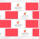 Search for substitute teacher business cards back to school