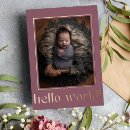 Search for hello birth announcement cards Minimal