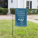 Search for pollinator outdoor signs Native plants