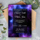 Search for universe wedding invitations Celestial