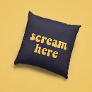 Search for throw pillows typography