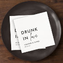 Search for love weddings napkins