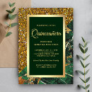 Search for emerald glitter invitations Chic