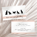 Search for silhouette business cards modern