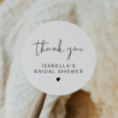 Search for bridal shower stickers black and white