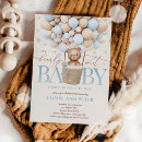 Search for bear balloon invitations Beary cute baby
