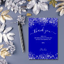Search for blue and silver thank you cards Baby shower