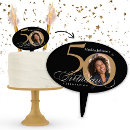 Search for gold cake toppers 50th birthday