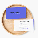 Search for cobalt blue business cards Trendy