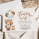 Search for vintage baby shower invitations we can bearly wait