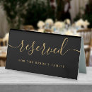 Search for gold reserved wedding signs Minimalist