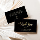 Search for thank you for your purchase business cards Clients and customers