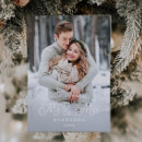 Search for our first christmas holiday wedding announcement cards mr and mrs