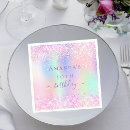 Search for unicorn napkins pink