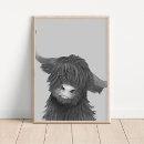 Search for highland cow nursery art Farm