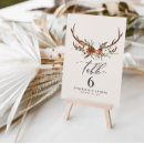 Search for wedding tabletop signs Rustic