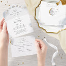 Search for celestial wedding invitations Stars and moon
