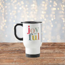 Search for holiday mugs joyful
