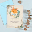 Search for fox baby shower invitations animals