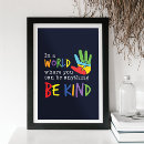 Search for kindness posters Rainbow