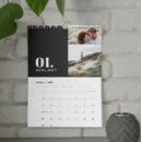 Search for black and white photo calendars modern