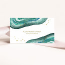 Search for gem business cards Turquoise