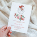 Search for santa baby invitations Snow