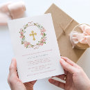 Search for floral wreath invitations rose gold