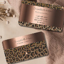 Search for leopard business cards professional
