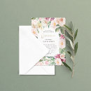 Search for floral birthday invitations pink