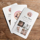Search for calling business cards Social media