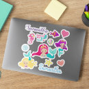 Search for mermaid stickers fantasy