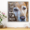 Search for favorite hello hardest goodbye Pet loss