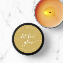 Search for candle stickers Typography