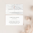 Search for hair salon appointment cards Rose gold