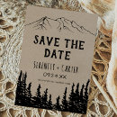 Search for camping save the dates Pine tree