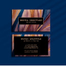 Search for peacock business cards Makeup artist