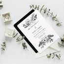 Search for black tie event invitations weddings