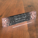Search for glitter name plates Girly