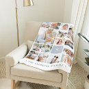 Search for name throw blankets photo collage