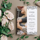 Search for white rose wedding invitations Elegant