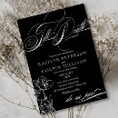 Search for gothic wedding invitations spooky